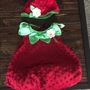 Baby strawberry costume